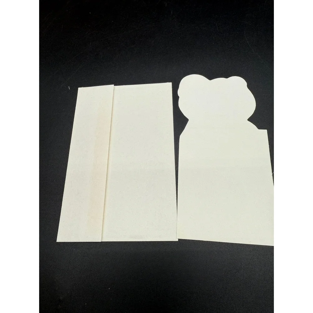 Vintage Walt Disney Valentine Card Chip and Dale Corny Acorn Theme 1960s Die-Cut